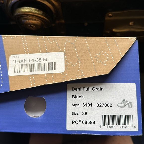 Dansko Deni Fringed Clogs - Picture 7 of 8